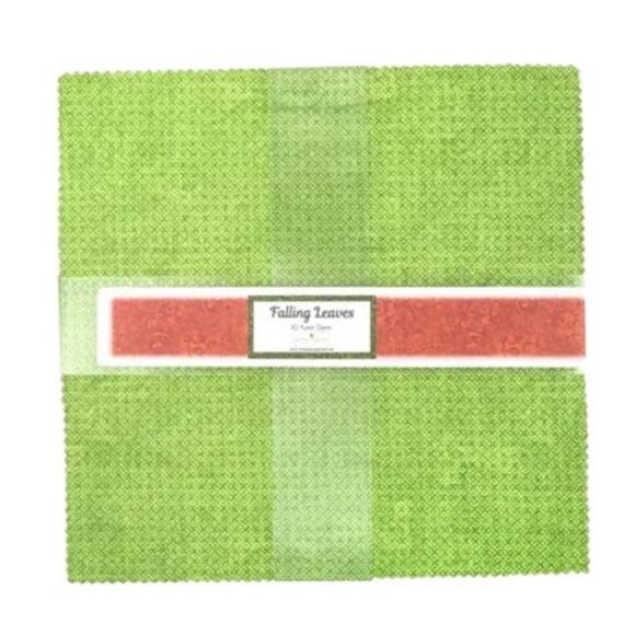 Falling Leaves Layer Cake 10 Karat Gems by Wilmington Prints 10in - Picture 2 of 3